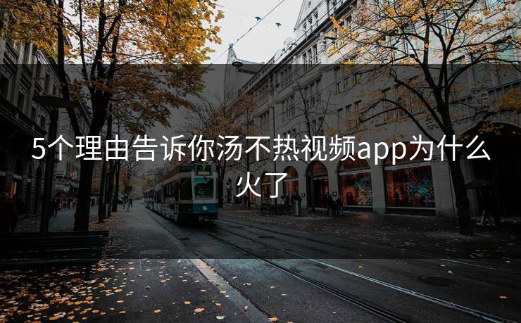 5个理由告诉你汤不热视频app为什么火了